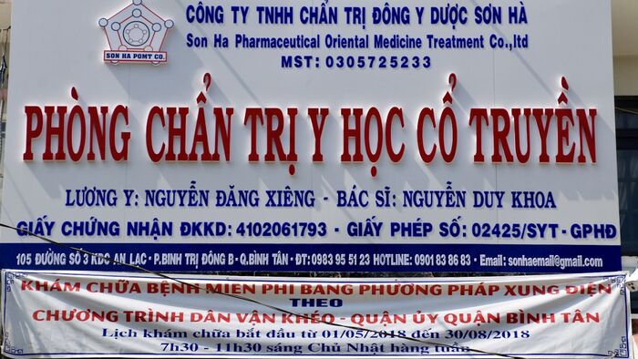 Phòng khám Đông Y chất lượng và giá cả hợp lý tại TP.HCM