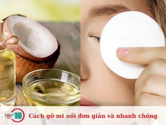 Cách tháo mi nối nhanh chóng và dễ dàng