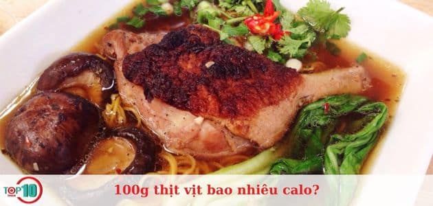 Lợi ích của thịt vịt