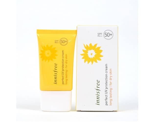 Innisfree nằm trong danh sách Top 10 Loại Kem Chống Nắng Tốt Nhất Hiện Nay