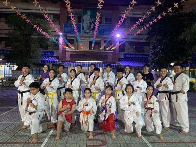 Học võ cho trẻ em tại Taekwondo Bạch Hổ