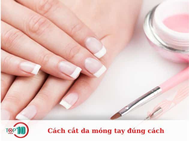 Hướng dẫn cắt da móng tay đúng cách