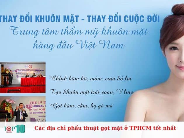 Những địa chỉ phẫu thuật gọt mặt uy tín nhất tại TPHCM