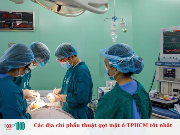 Danh sách các địa chỉ phẫu thuật gọt mặt uy tín tại TP.HCM