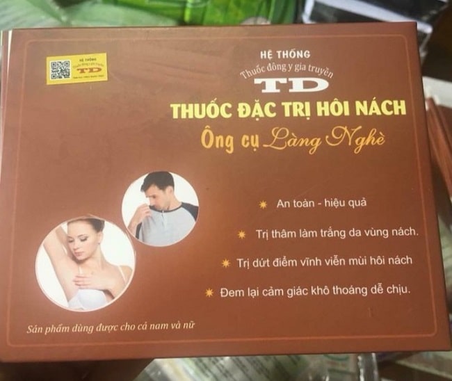 Ông cụ làng nghè là một trong 10 loại thuốc trị hôi nách tốt nhất hiện nay