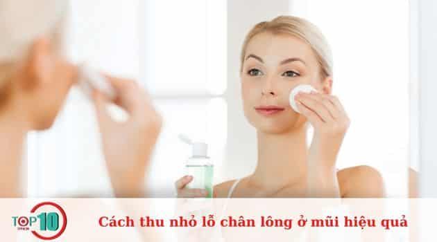 Vệ sinh da mặt đúng cách