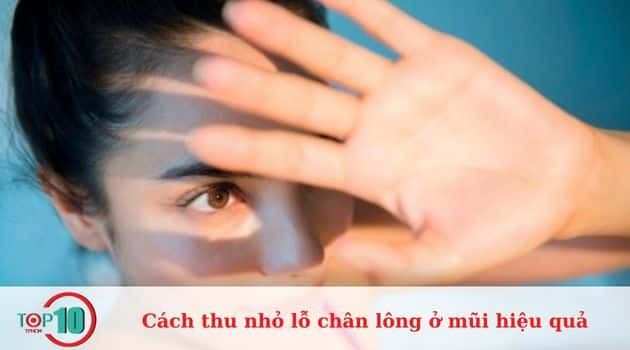 Da mặt tiếp xúc nhiều với ánh nắng mặt trời