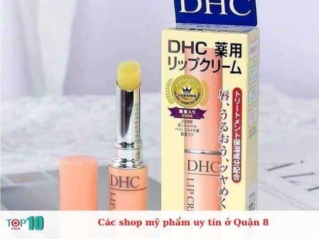 Các cửa hàng mỹ phẩm uy tín tại Quận 8