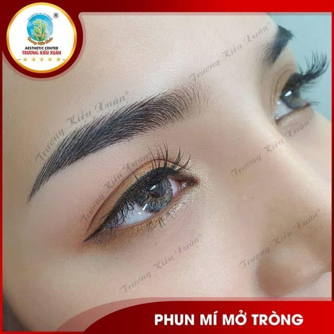 Dịch vụ phun xăm mở tròng tại Trương Kiều Xuân