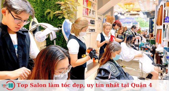 Top Salon làm tóc đẹp, uy tín nhất tại Quận 4