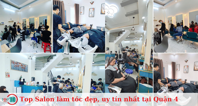 Những salon làm tóc đẹp và uy tín nhất tại Quận 4