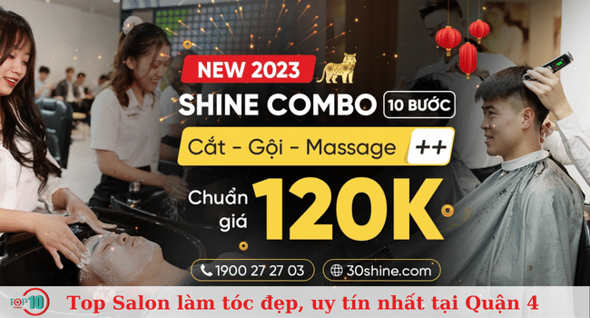 Những salon làm tóc đẹp và uy tín nhất tại Quận 4