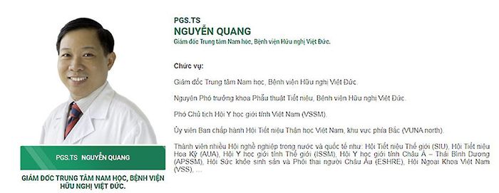 PGS.TS Nguyễn Quang - hình ảnh 1