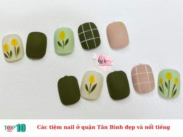 Những tiệm nail nổi tiếng và đẹp mắt ở quận Tân Bình