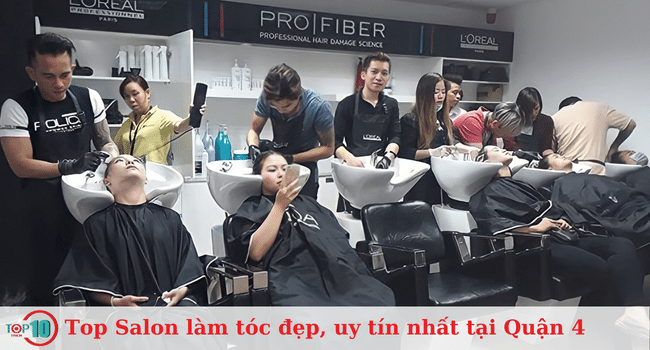 Những salon làm tóc đẹp và uy tín nhất tại Quận 4