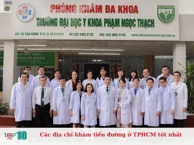 Những cơ sở khám tiểu đường hàng đầu tại TPHCM