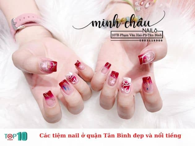 Các tiệm nail nổi bật và được yêu thích ở quận Tân Bình