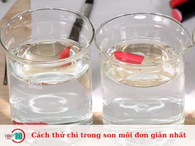 Những phương pháp đơn giản để kiểm tra chì trong son môi