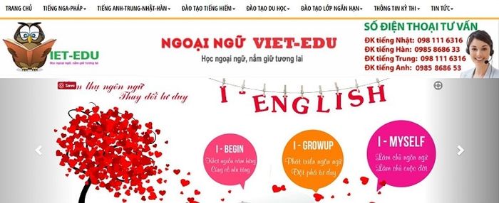 Trung tâm ngoại ngữ Việt Edu