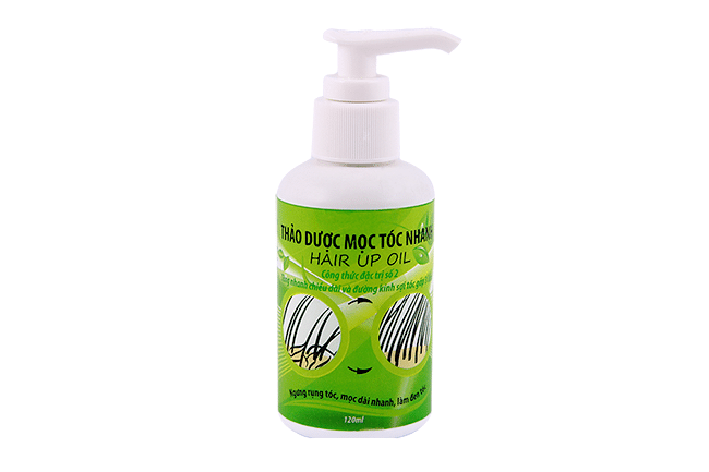 Hair Up Oil là một trong những sản phẩm hàng đầu trong danh sách thuốc mọc tóc hiệu quả.