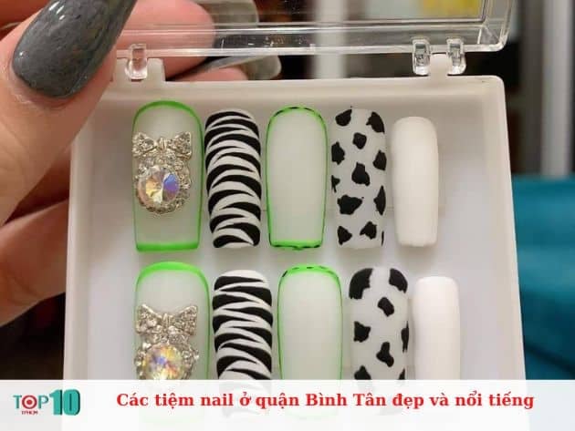 Những tiệm nail nổi bật và đẹp ở quận Bình Tân