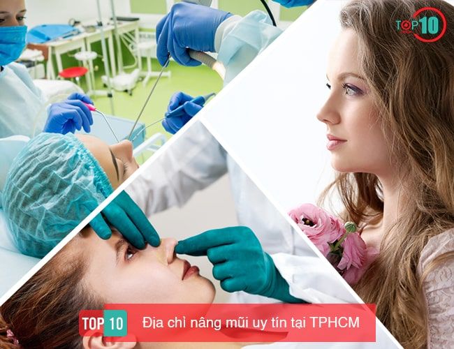 Danh sách địa chỉ nâng mũi đáng tin cậy tại TPHCM