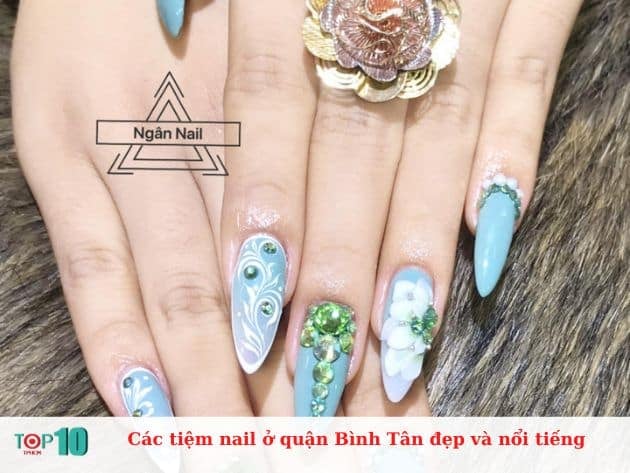 Những tiệm nail đẹp và nổi tiếng ở quận Bình Tân