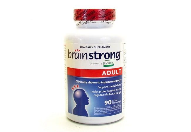 BrainStrong Adult DHA 300 mg nằm trong danh sách 10 loại thuốc bổ hàng đầu dành cho người cao tuổi