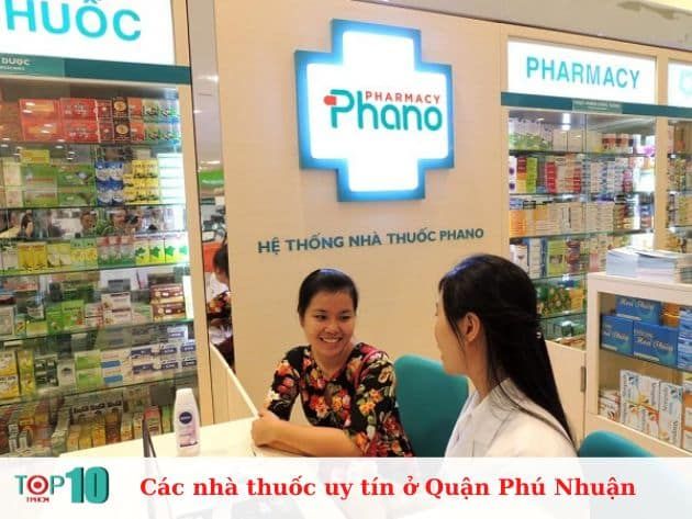 Danh sách các nhà thuốc uy tín tại quận Phú Nhuận