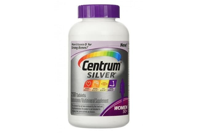 Centrum Silver Ultra Women’s 50+ nằm trong danh sách 10 loại thuốc bổ hàng đầu cho người cao tuổi