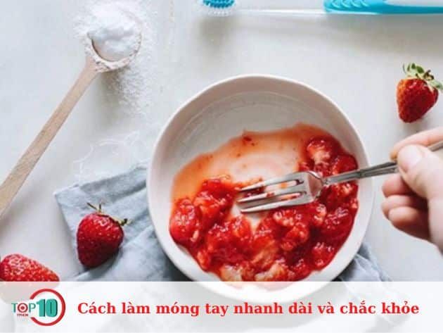 Phương pháp để có móng tay dài nhanh và chắc khỏe