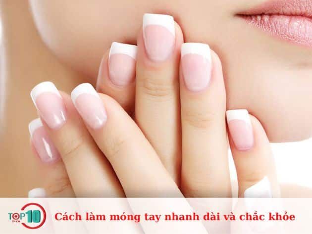 Cách giúp móng tay nhanh dài và chắc khỏe