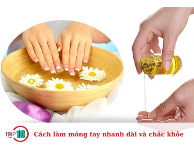 Cách để móng tay dài nhanh và khỏe mạnh