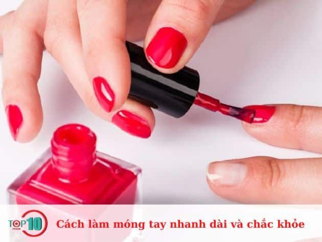 Cách để móng tay mọc dài và khỏe mạnh hơn