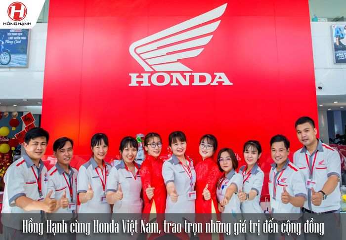 Hình ảnh 1 của hệ thống HEAD Honda Hồng Hạnh