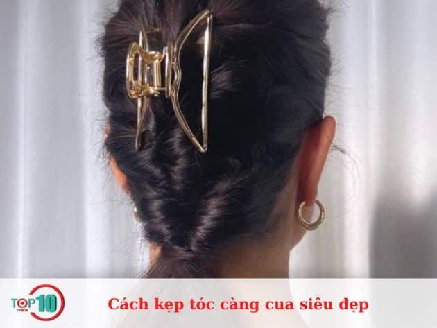 Những kiểu kẹp tóc càng cua cực kỳ đẹp