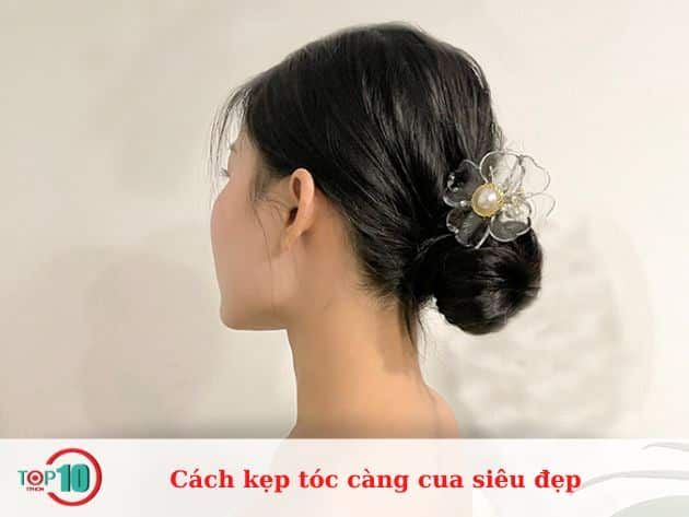 Các kiểu kẹp tóc càng cua đẹp xuất sắc