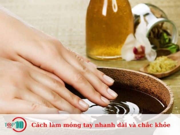 Cách để móng tay mọc dài nhanh và khỏe mạnh