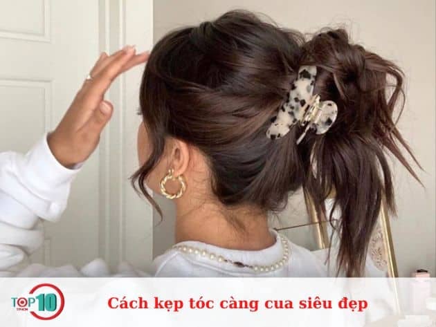 Các kiểu kẹp tóc càng cua đẹp tuyệt vời