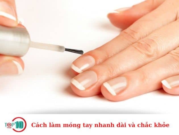 Cách giúp móng tay dài nhanh và khỏe mạnh