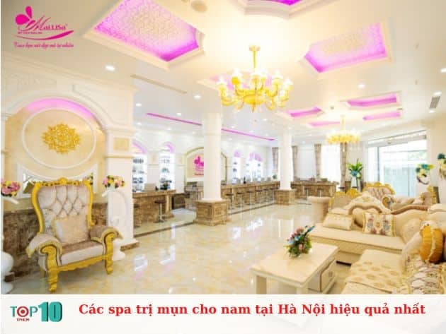 Các spa trị mụn cho nam tại Hà Nội hiệu quả nhất