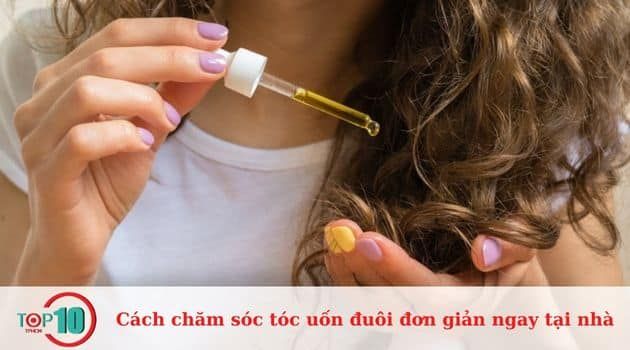 Dùng dầu ủ tóc để bảo vệ và nuôi dưỡng tóc