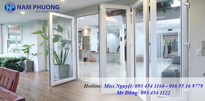 Cửa uPVC của Nam Phương