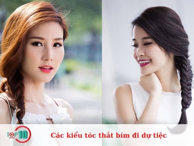 Những kiểu tóc thắt bím hoàn hảo cho tiệc tùng