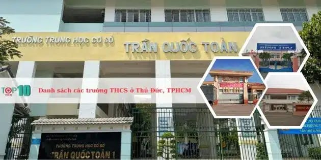 Danh sách những trường THCS hàng đầu tại TP Thủ Đức, TPHCM