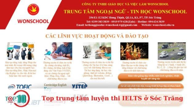 Trung tâm Ngoại ngữ - Tin học Wonschool