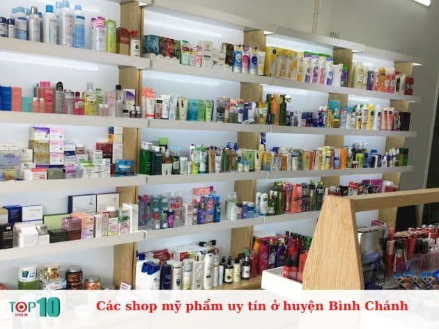 Các cửa hàng mỹ phẩm uy tín tại huyện Bình Chánh