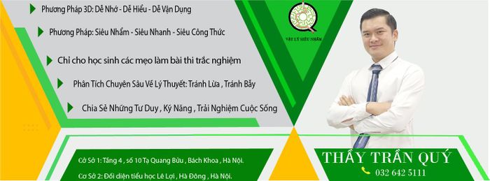 Khóa học Vật Lý với Thầy Quý - Hình ảnh 1