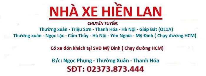 Hình ảnh 1 của Nhà Xe Hiền Lan