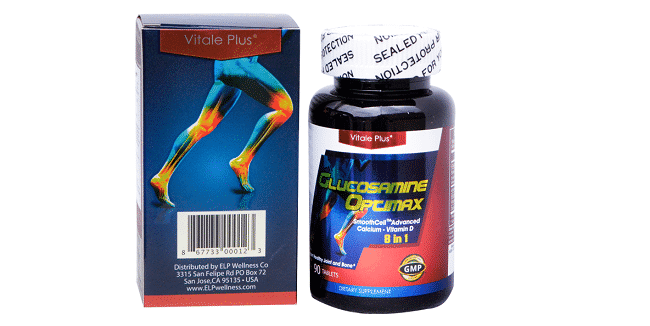 Thực phẩm chức năng hỗ trợ tái tạo sụn khớp Glucosamine Optimax